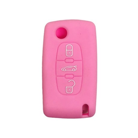 FUNDA SILICONA P/LLAVE COCHE CI1BC3 - CITROEN-B0