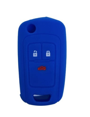 FUNDA SILICONA P/LLAVE COCHE OP4AC3 - OPEL-D0