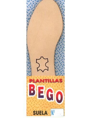 PLANTILLAS BEGO SUELA (PAR)