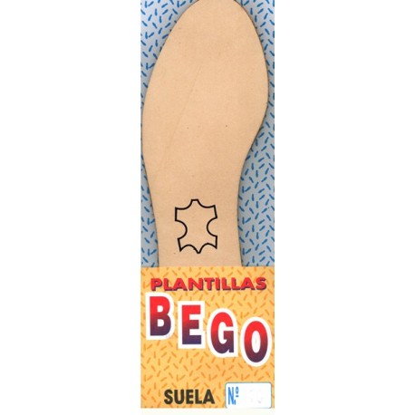 PLANTILLAS BEGO SUELA (PAR)