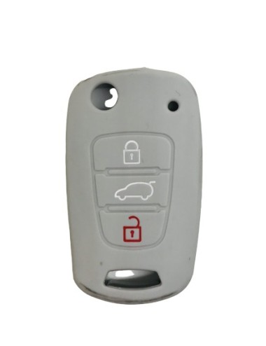 FUNDA SILICONA P/LLAVE COCHE KI8AC3 - HY8AC3