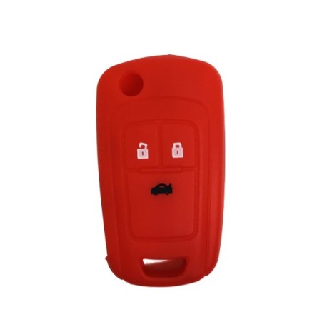 FUNDA SILICONA P/LLAVE COCHE OP4AC3 - OPEL-D0