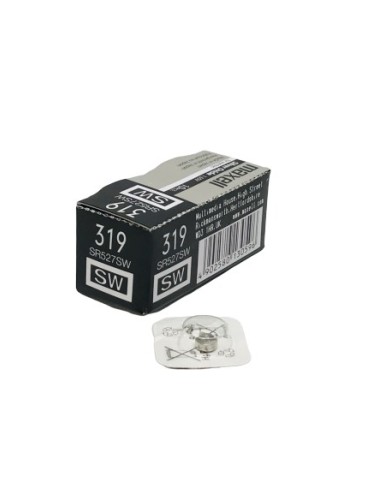PILA OXIDO PLATA 319 MAXELL  (UNIDAD)