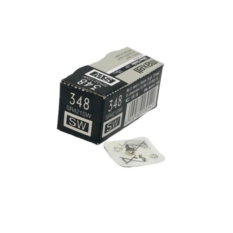 PILA OXIDO PLATA 348 MAXELL  (UNIDAD)