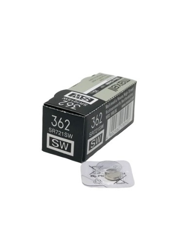 PILA OXIDO PLATA 362 MAXELL  (UNIDAD)