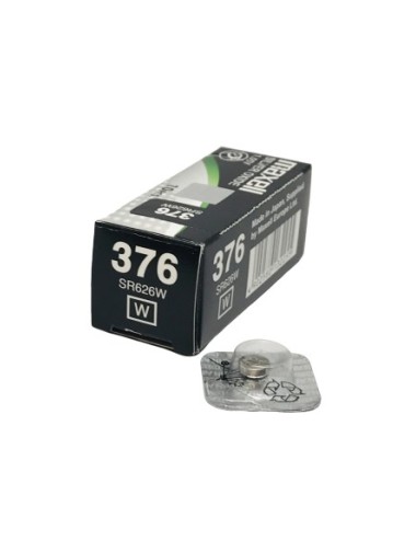 PILA OXIDO PLATA 376 MAXELL  (UNIDAD)