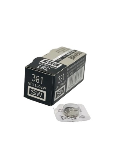 PILA OXIDO PLATA 381 MAXELL  (UNIDAD)