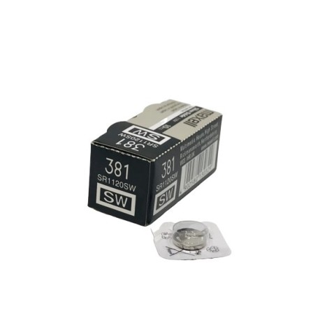 PILA OXIDO PLATA 381 MAXELL  (UNIDAD)