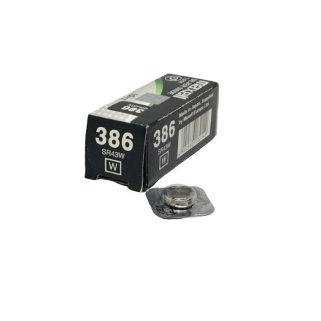 PILA OXIDO PLATA 386 MAXELL  (UNIDAD)