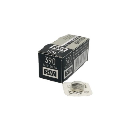 PILA OXIDO PLATA 390 MAXELL  (UNIDAD)