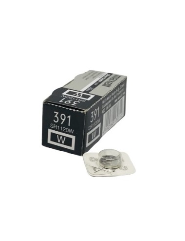 PILA OXIDO PLATA 391 MAXELL  (UNIDAD)